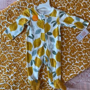 Carters onesie pajama NWT